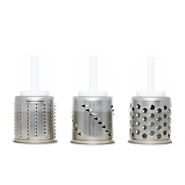 KitchenAid Zusatzpresskegel 5KSMEVMSC, mit Pürierkegel, Juliennekegel und feinem Zerkleinerkegel, AD293