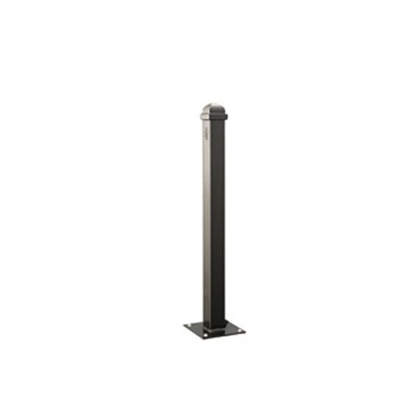 Stein HGS Stilpfosten aus Stahl, 70 x 70mm, Helmkopf, zum Einbetonieren, 13733-1