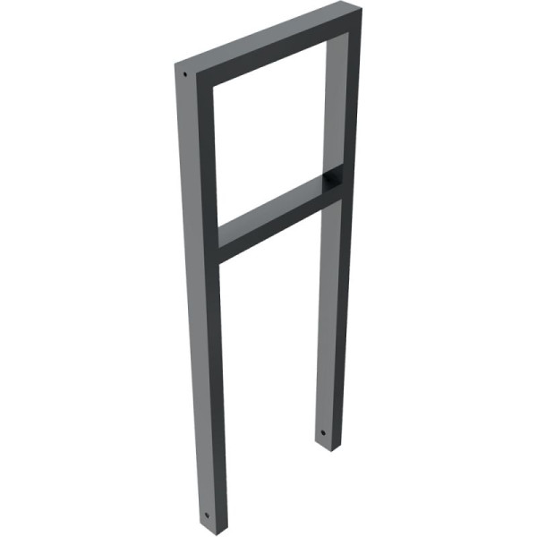 Stein HGS Anlehnbügel/Absperrbügel -Spiekeroog- mit Querholm, 450mm /beschichtet DB 703, 457.045b