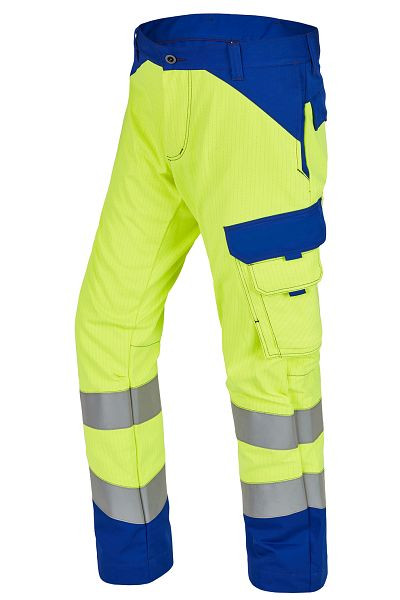 ROFA Bundhose teils 2-lagig 2385, Größe 44, Farbe 235-leuchtgelb-kornblau, 4552385-235-44