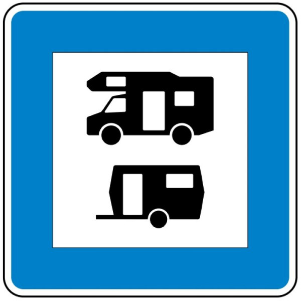 Stein HGS Wohnmobil- und Wohnwagenplatz Nr. 365-68, 600x600mm /RA2/Alform, 365-68-122