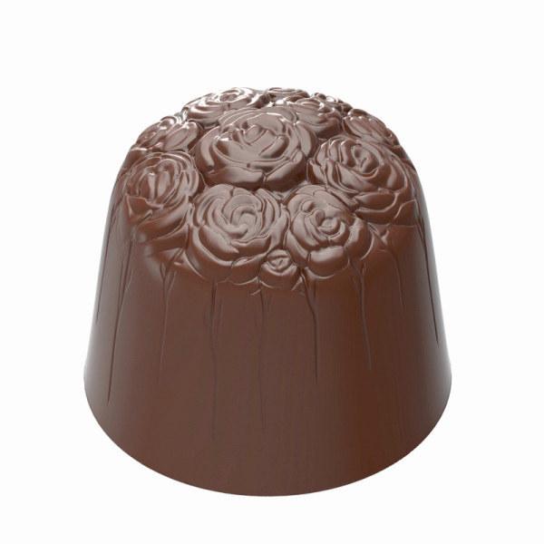 Schneider Schokoladen Form - Rosen, 275 x 135 x 28 mm / 28 x 28 x 24 mm, 13,5 gr, 3 x 7 Stück, 421932