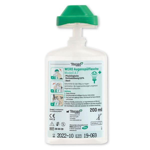 WERO Augenspülflasche Modell A7, VE: 200 ml, 280028