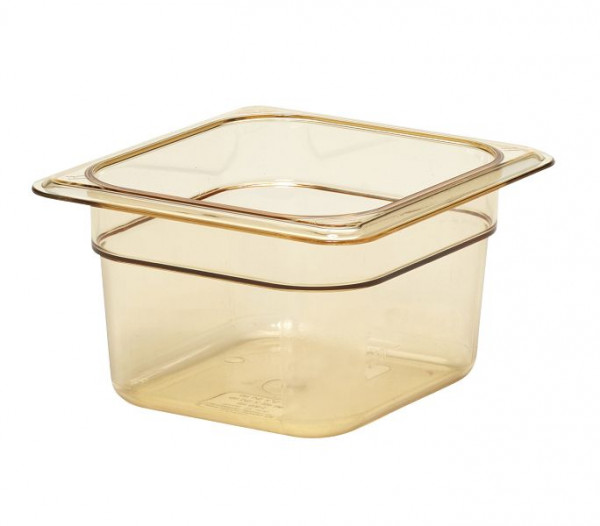 Cambro H-PAN™ Hitzebeständige GN-Behälter HN1/6-100, 1,5 Liter, Bernstein, VE: 6 Stück, 64HP150