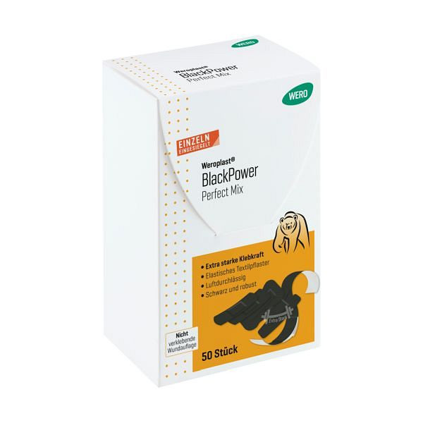 WERO Weroplast BlackPower Perfect Mix, VE: 50 Stück, 160737
