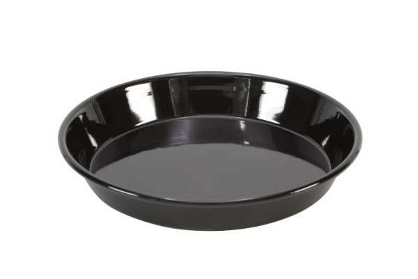 GSD Back-/Pizzablech emailiert 24 cm, schwarz, 32 301