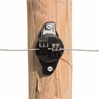 Gallagher W-Isolator Standard schwarz, VE: 25 Stück, 006734