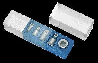 GEDORE Adapter-Satz 1/4'' - 3/4'', 5-teilig, ISO 3316, 1729071