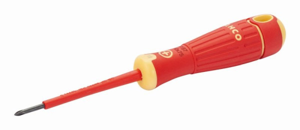 Bahco Isolierter Schraubendreher für Phillips-Schrauben, 75 mm, SB197.000.075