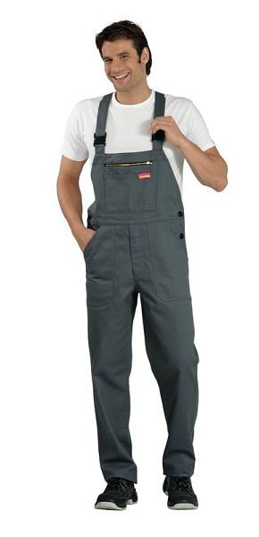 Planam BW 290 Latzhose, grau, Größe 29, 0193029, 4030913094892