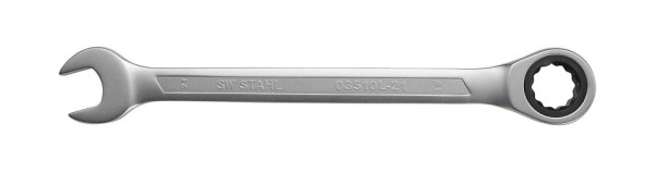 SW-Stahl Gabelringratschenschlüssel, 21 mm, 03510L-21, 4033592134682