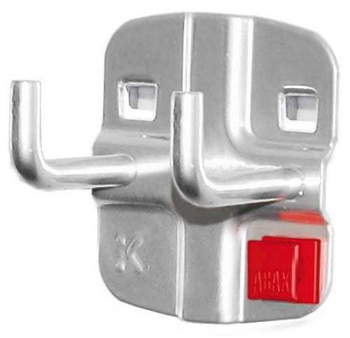 Bedrunka+Hirth Doppelter Werkzeughalter mit senkrechtem Hakenende 150 mm, 03.87.408