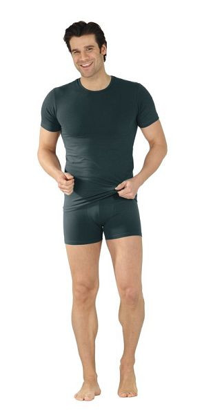 Planam Funktionsunterwäsche Shirt kurzarm 190 g/m², grau, Größe XXXL, 2241064