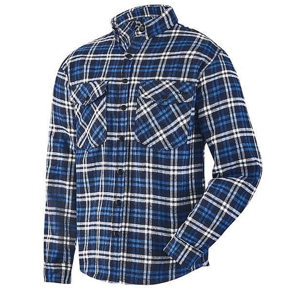 teXXor Arbeitshemd SEATON, Farbe: blau/weiß, Größe: 3XL, 4365-3XL