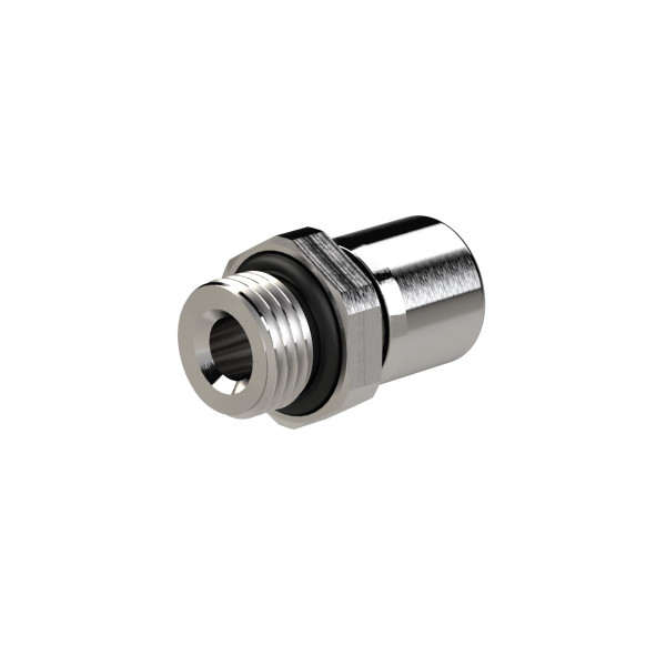 Riegler Gerade Steckverschraubung »NonPlusUltra«, M5, Ø 4 mm, VE: 10 Stück, 130869