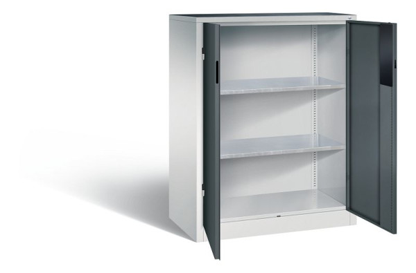 C+P Werkzeugschrank Acurado, H1200xB930xT500mm, Farbe: Lichtgrau / Anthrazitgrau, Muldengriff, 8521-052 S10180