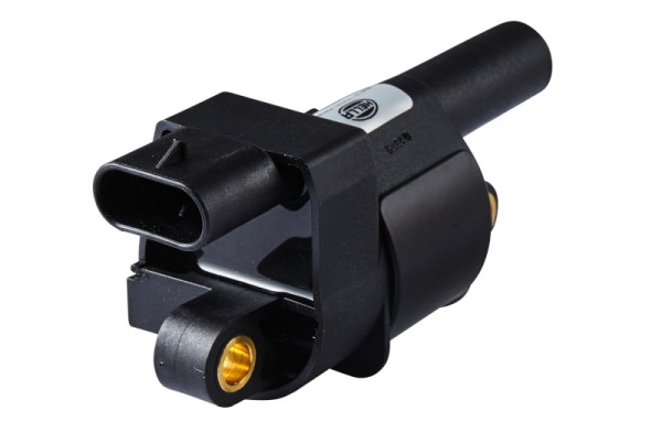 HELLA Zündspule, 4-polig, ohne Zündleitung, geschraubt, 5DA 230 035-761