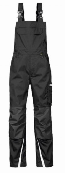 4PROTECT Latzhose IOWA, in der Farbe: grau/grau, in der Größe: 54, 3837-54