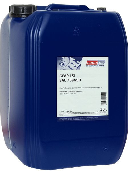 Eurolub GEAR LSL SAE 75W-90 Getriebeöl, VE: 20 L, 383020