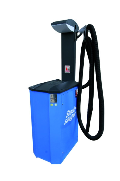 EWA Einzel SB-Sauger Vario-Matic mit Druckluftausstattung (einfach) SAL, Reinweiß, 4142-9010