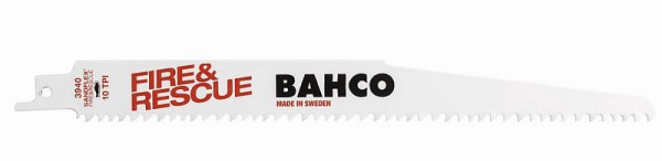 Bahco Bimetall-Säbelsägeblätter für Feuer- und Rettungsanwendungen 1,6 mm, 100er Pack, 3940-228-10-DSL-100P