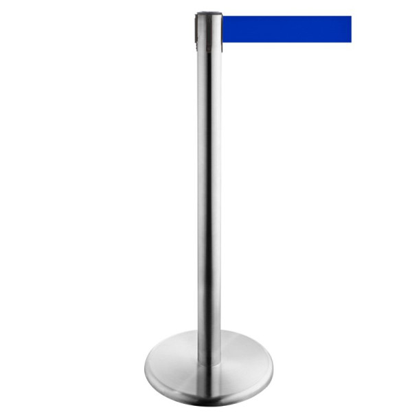 Stein HGS Personenleitsystem -P-Line Future-, Edelstahl, blau, mit Gurtendstück (Standard), Gurtlänge: 4 m, 15701-0202