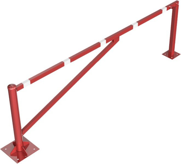 Schake Drehschranke 3,00m zum Aufdübeln, mit zwei Auflag, 413_300FBP