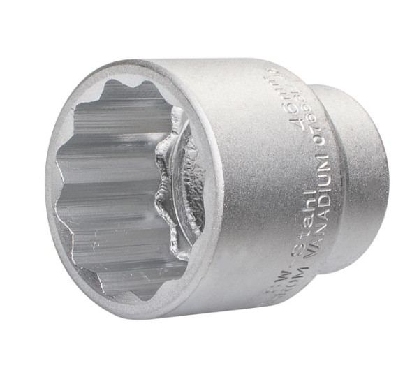 SW-Stahl Steckschlüsseleinsatz, 3/4", Zwölfkant, 46 mm, 07663L-46