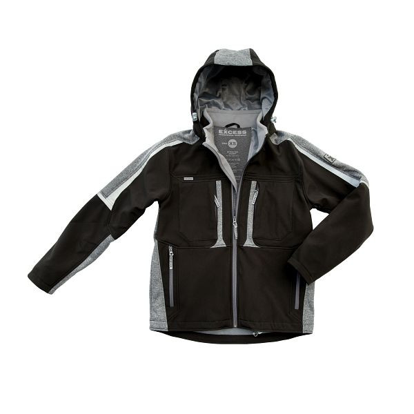 Excess Active PRO Jacket schwarz-grau, Größe: XL, 216-2-41-1-BLG-XL