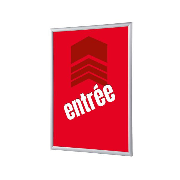 Showdown Displays Klapprahmen A1 Komplettset Eingang Rot Französisch, KRA1G25LPPI589