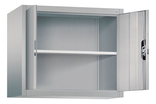 C+P Aufsatzschrank Acurado, H790xB930xT400mm, Farbe: Weißaluminium, Muldengriff, 9265-000 S10219