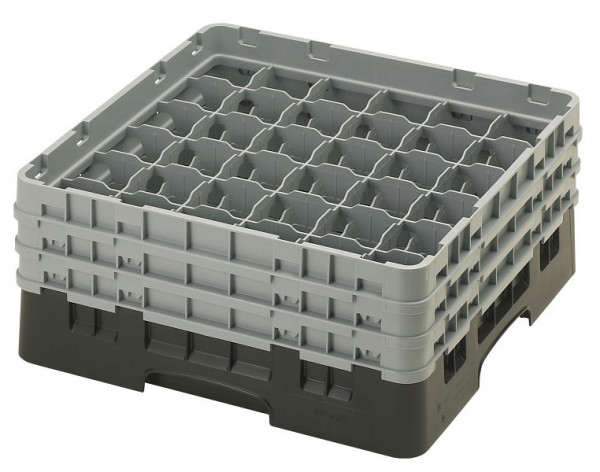 Cambro Spülkorb mit 36 Fächer Camrack® 17,4 cm Schwarz, 36S638110