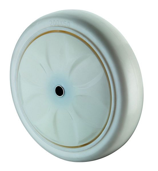 BS Rollen Kunststoffrad, ballig, Rad-Breite 50 mm, Rad-Ø 150 mm, Tragfähigkeit 750 kg, Lauffläche/Radkörper Kunststoff, Kugellager, B15.205