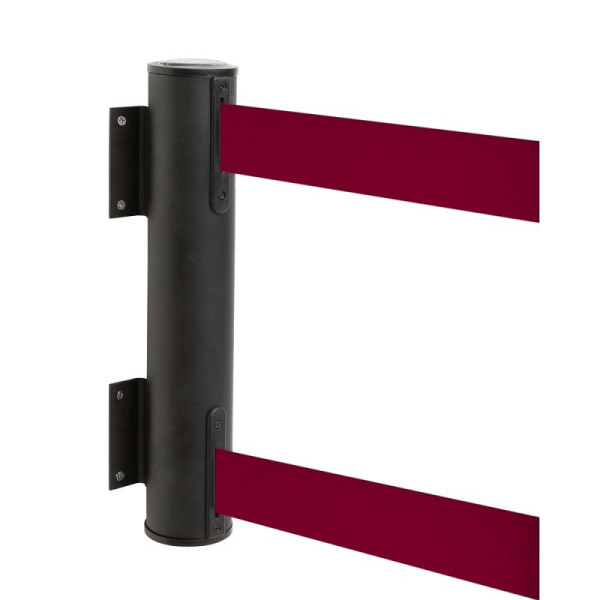 Stein HGS Wandgurtkassette -P-Line Dual-, burgunder, mit Sicherheitsverschluss, (selbstlösend), 34248-1503