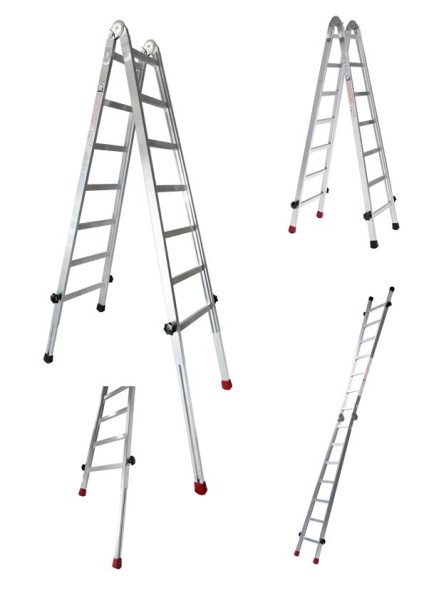 Gödde Leiter Treppenleiter 2x7 Stufen, 0037