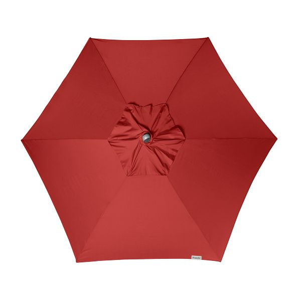 doppler Schirm EXPERT Auto Tilt circa 280cm, 6 teilig, Design 833 bordeaux, 428441833