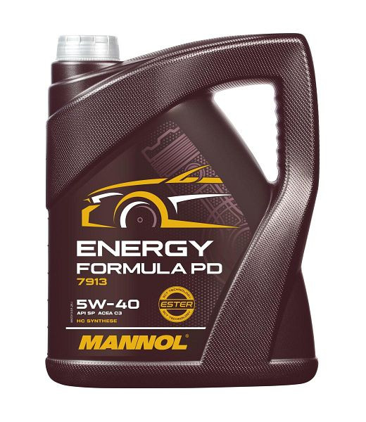 MANNOL Motorenöl 7913 Energy Formula PD 5W-40, VE: 5 l, MN7913-5