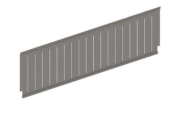 Meta Tiefenteiler 600 für CLIP Schublade 200 mm, verzinkt, für Steckregal CLIP, 20097167