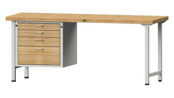 Ulmia Kombiwerkbank "Serie VH", Modell 727 VH, 2000 x 700 mm, 783.198, 4044637198248
