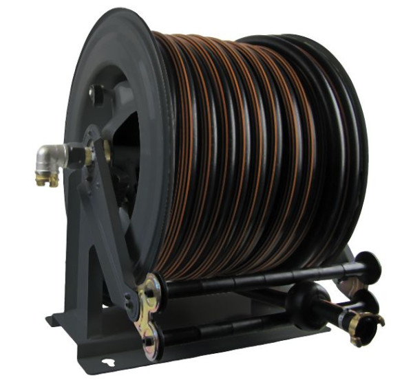 Ebinger Automatik Schlauchaufroller OSM 710, mit 40m - 5/8" Gummischlauch TR, 1.710.105