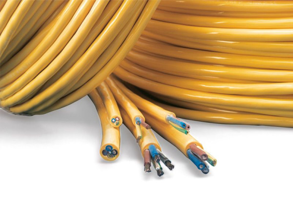 ELSPRO Leitung G07 5G2,5mm², VE: 1000m, auf Trommel, G07 525T/10