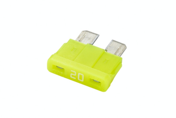 HELLA Sicherung, ATO-Sicherung, mit LED, 20A, 12V, Spannung bis: 32V, gelb, 8JS 711 683-112