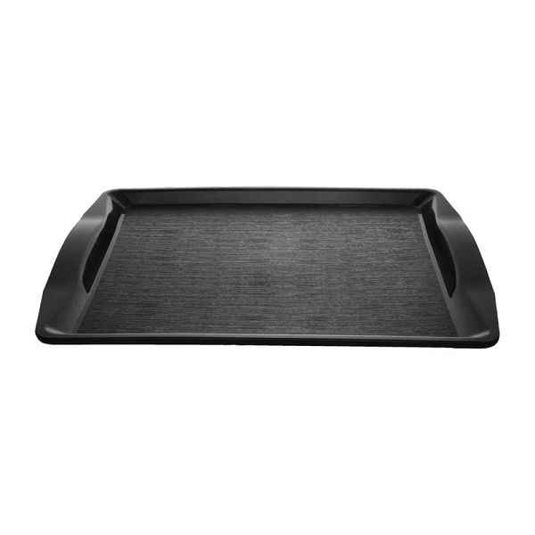Olympia Kristallon Fast-Food-Tablett schwarz 42 x 30,5cm, CM940
