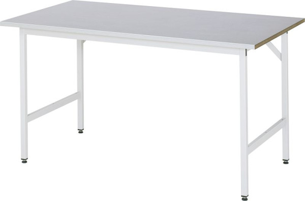 RAU Arbeitstisch Serie Jerry (Grundtisch), B1500 x T800 x H800-850 mm, 06-500ES80-15.12