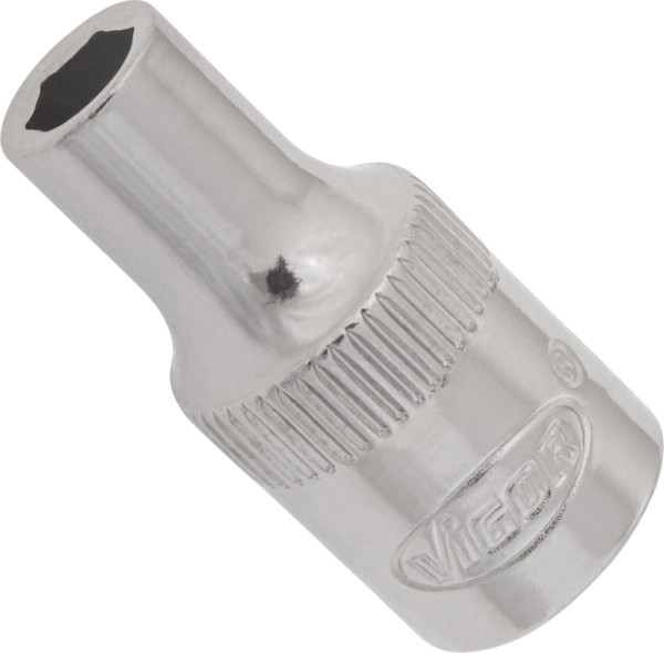 VIGOR Steckschlüsseleinsatz, Vierkant hohl 6,3 mm (1/4 Zoll), Außen-Sechskant Profil, 4.5 mm, V2415N