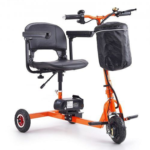 VEVOR Mobilitätsroller Elektromobil mit 3 Rädern Senioren 19km Reichweite 150kg, CXZDZXC3L9KMUIOZTV2