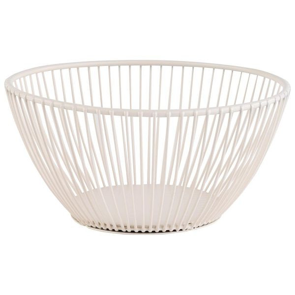 APS Korb -SVART- in whisper white Ø 17,5 cm, Höhe: 8 cm, 30425