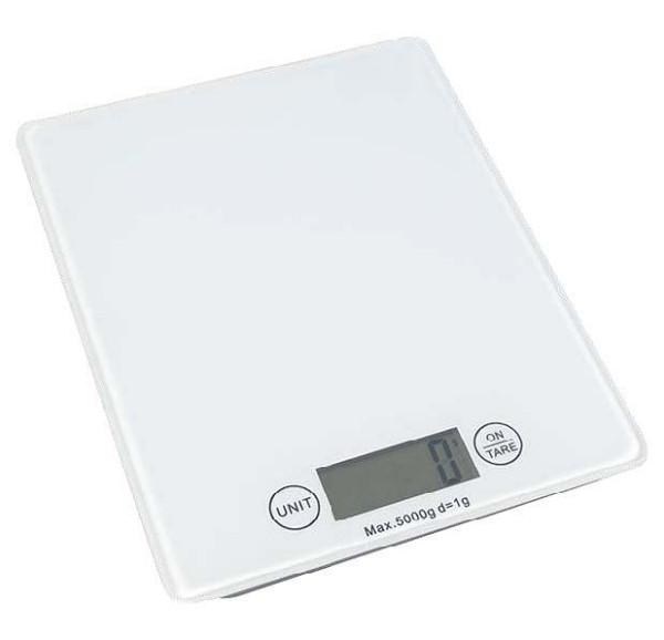 Saro Küchenwaage digital Glasplatte 5 kg 4745BO, 484-1080