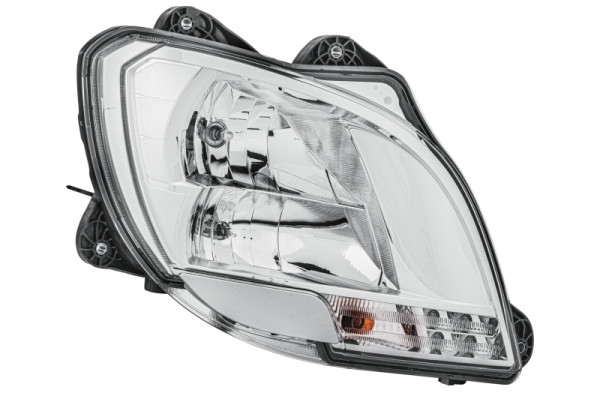 HELLA Halogen/FF-Hauptscheinwerfer - ECE - für Rechtsverkehr - rechts, 1ED 010 116-521