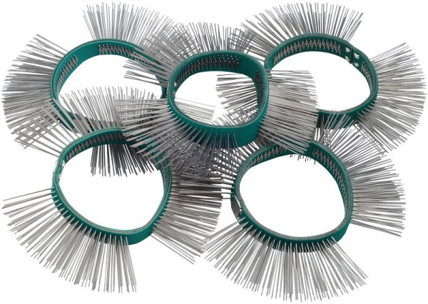 Hazet Bürstenband, 11 mm breit, fein, gerade Spitzen, 9033-6-05/5